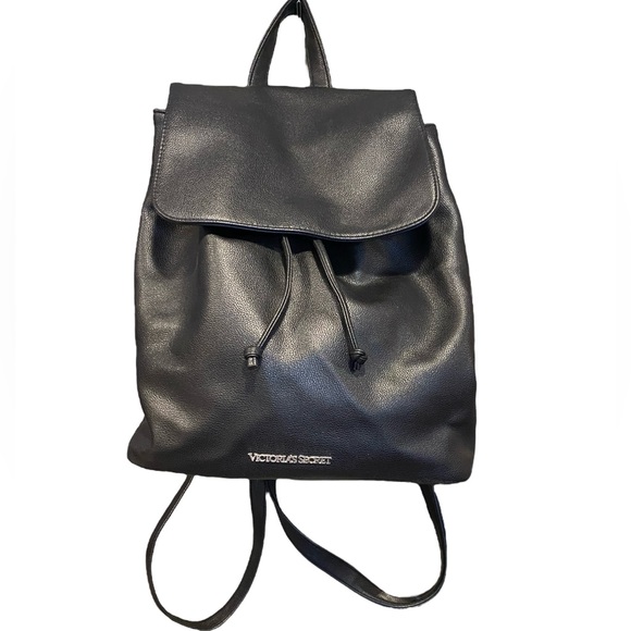 Victoria's Secret Handbags - VICTORIA’S SECRET Faux Leather Backpack Purse - NWOT